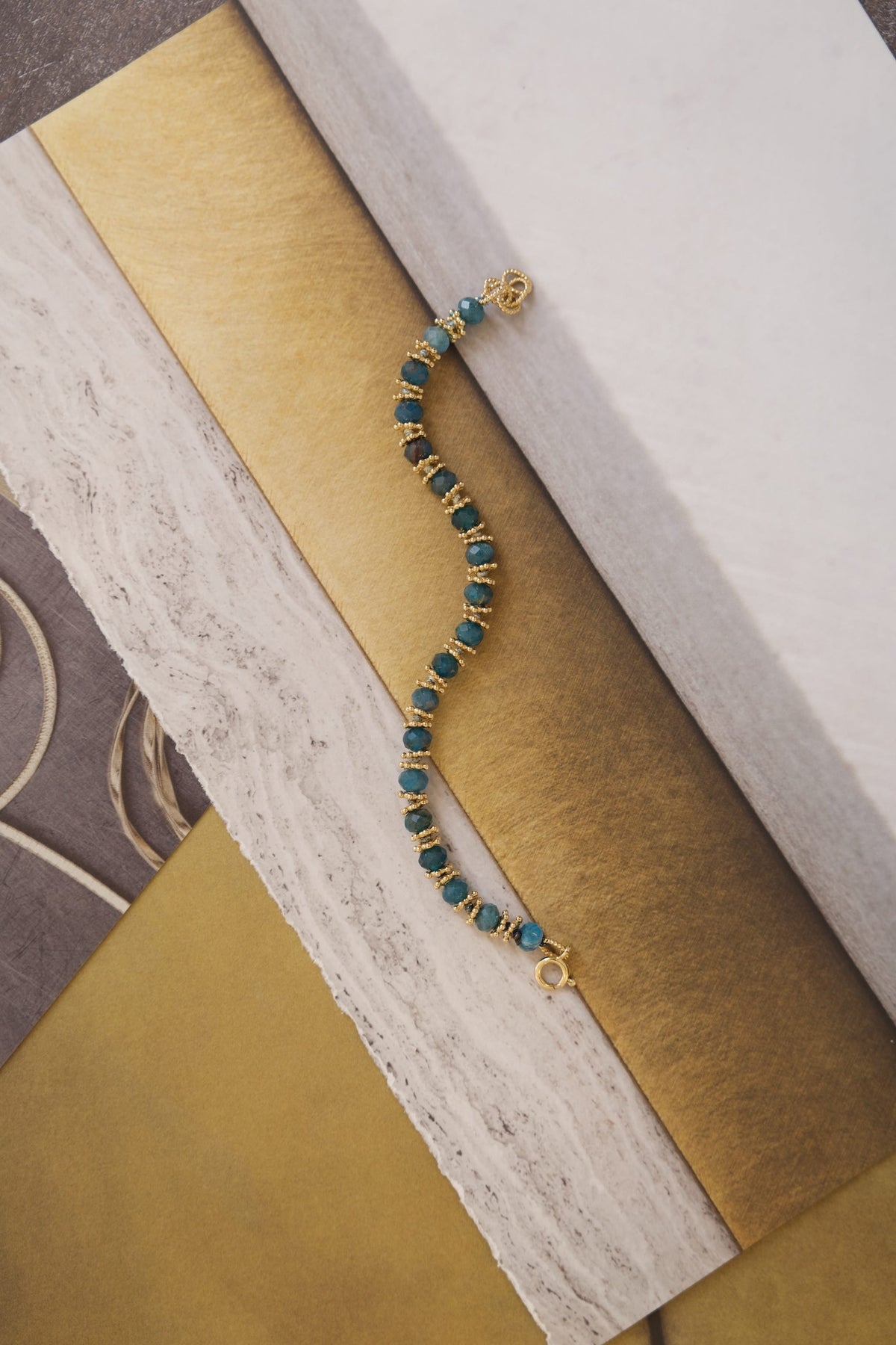 Bracelet pierres fines - Apatite