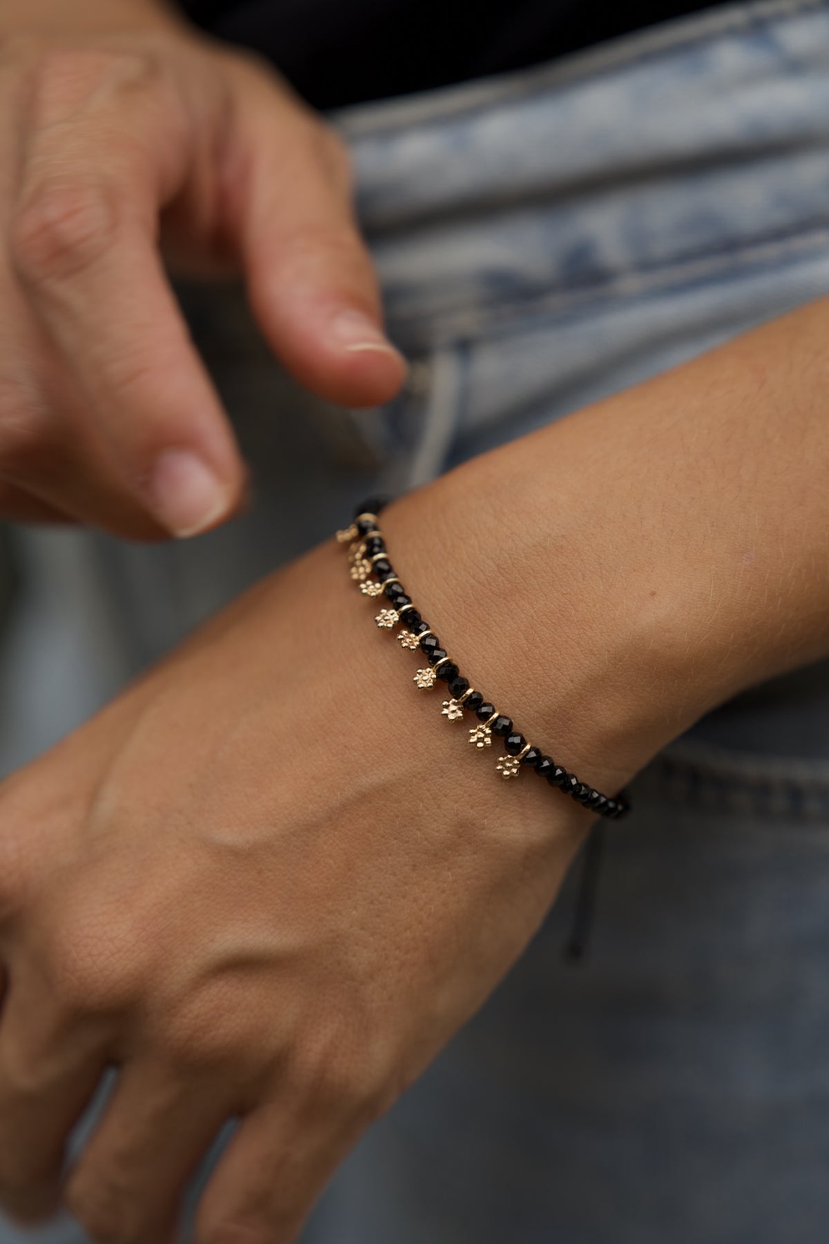 Bracelet pierres fines - Spinelle