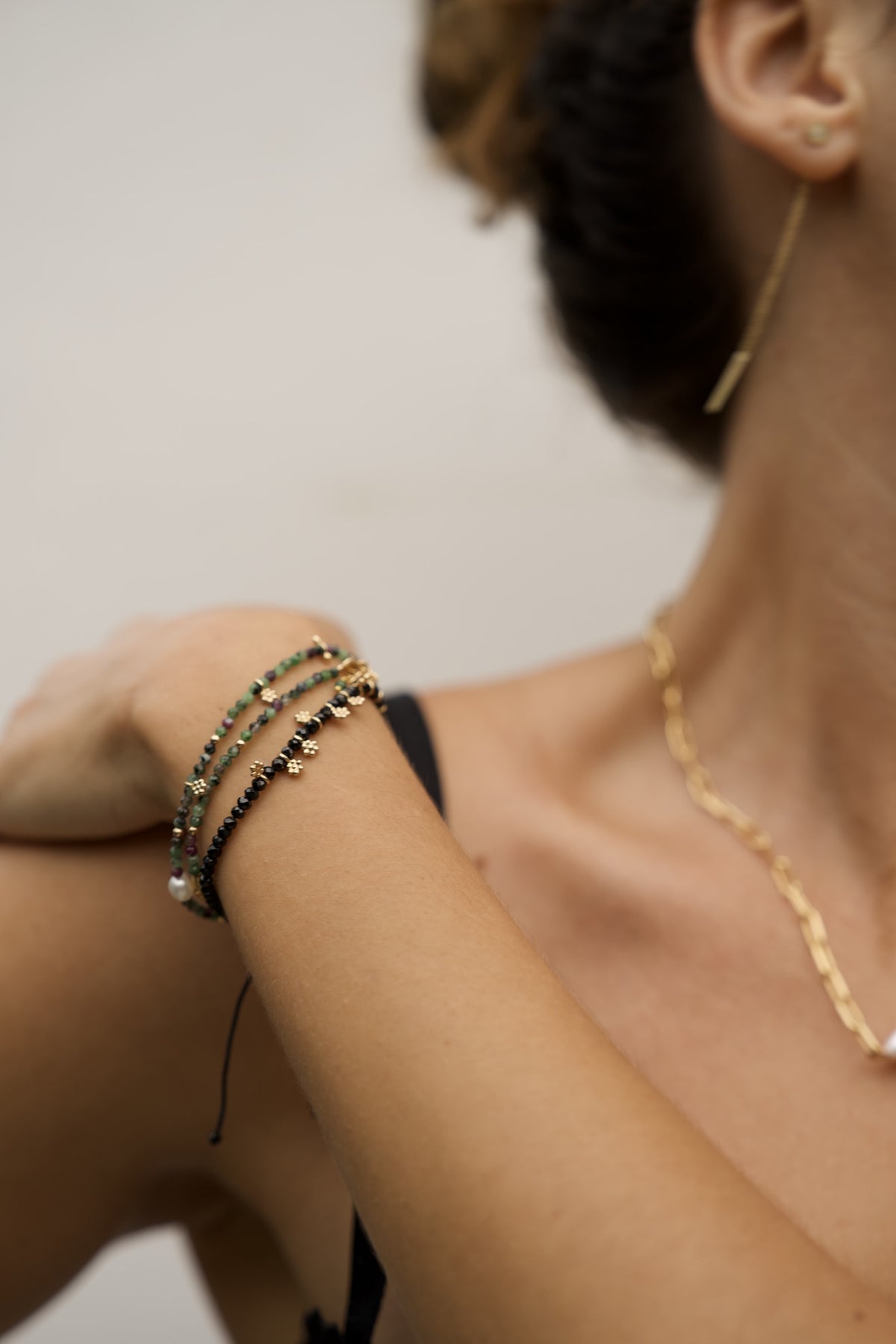 Bracelet pierres fines - Spinelle