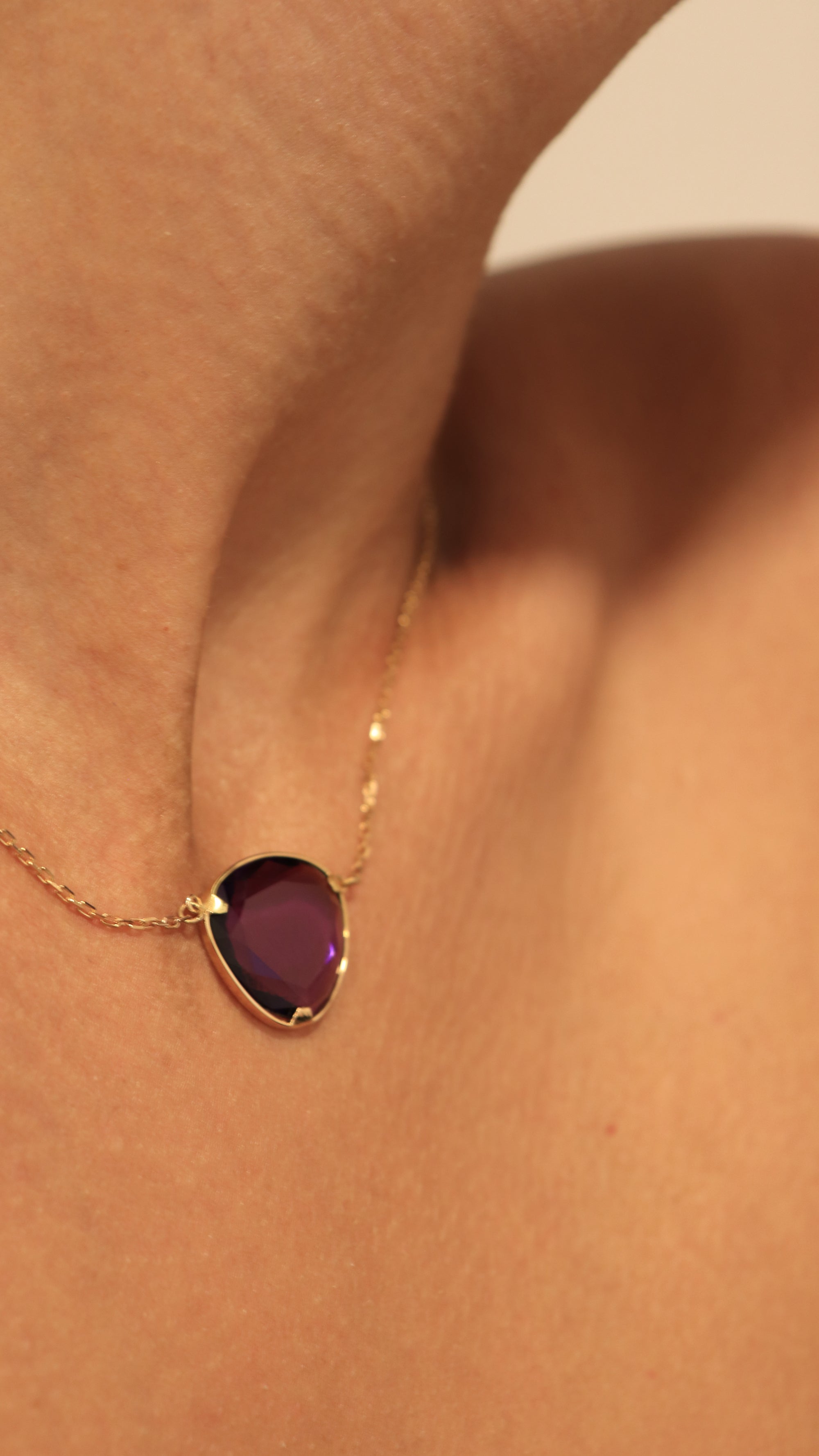 Collier Amethyste - Noemie