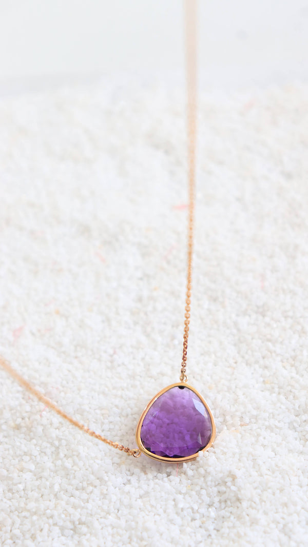 Collier Amethyste - Noemie