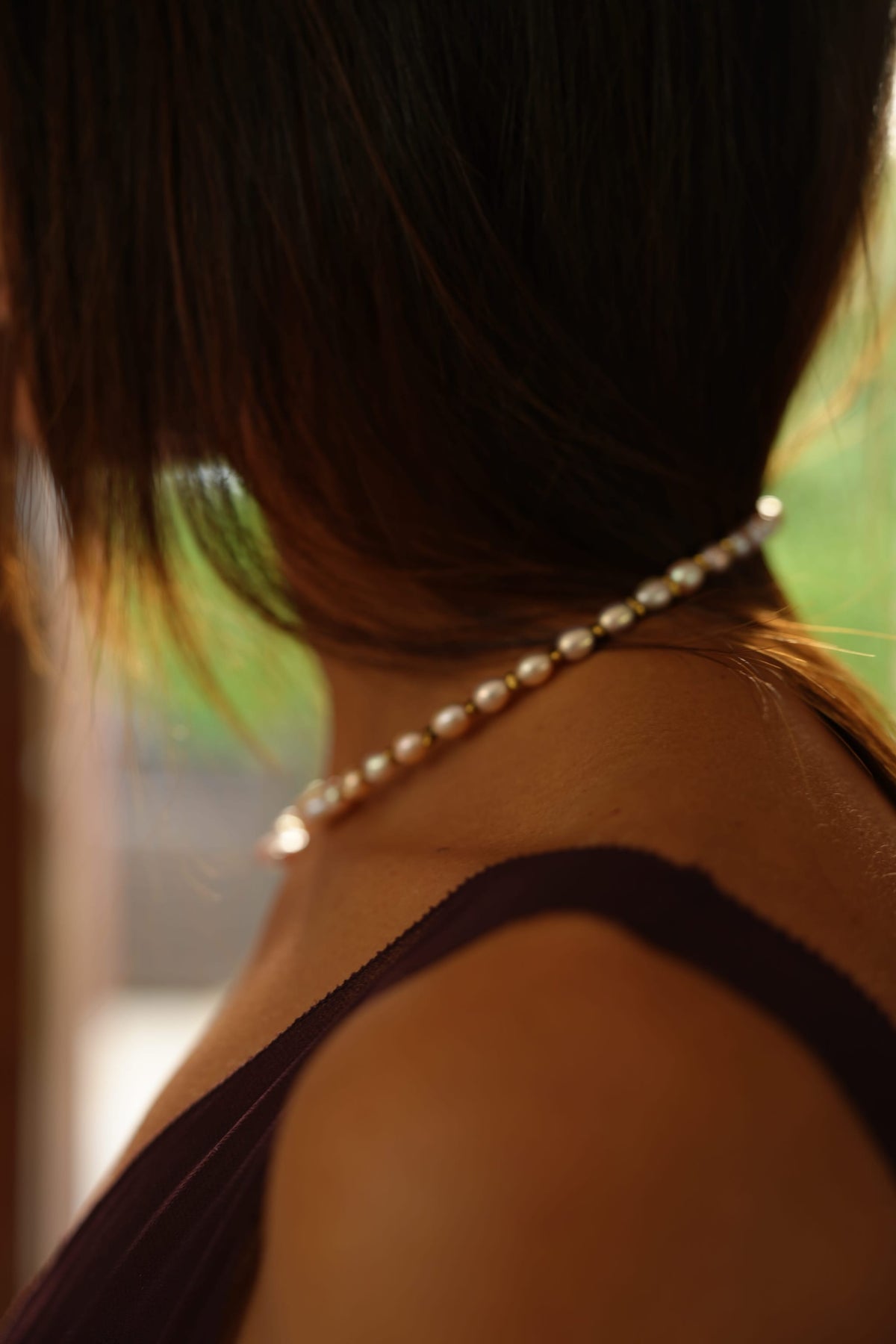 Collier Perles Keshi